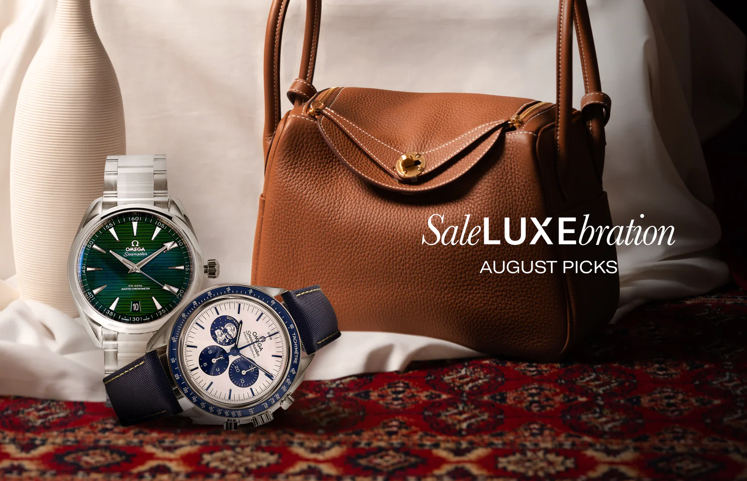 SaleLUXEbration August Picks: Exclusive Deals On Omega And Hermès
