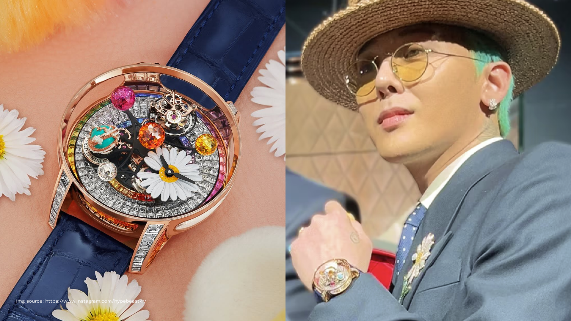 Jam Tangan Kolaborasi G-Dragon dan Jacob & Co.