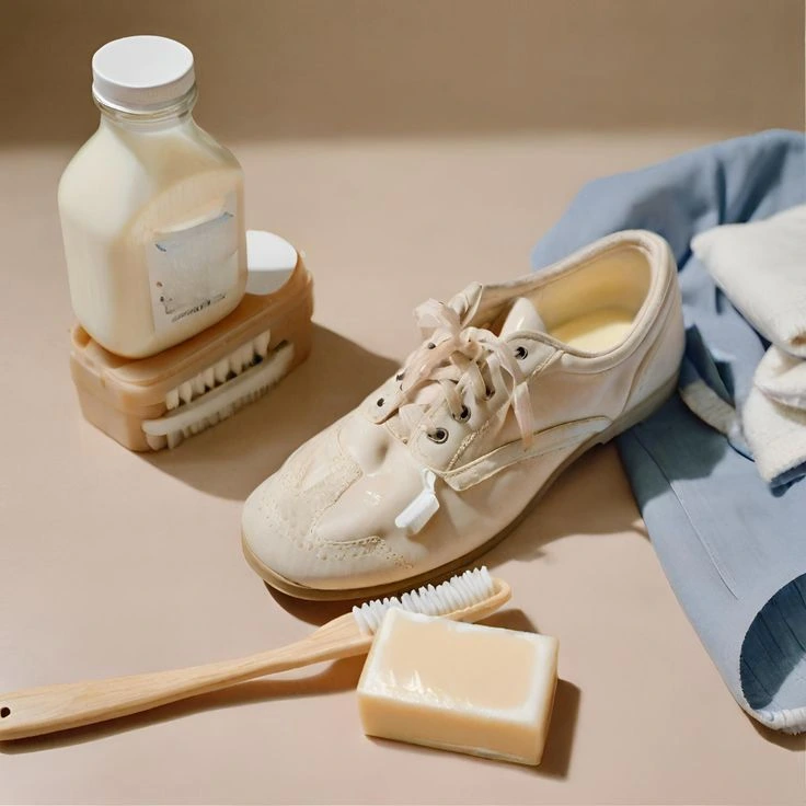 Membersihkan Sepatu Secara Mendalam_ Metode Sikat Gigi dan Sabun Susu
