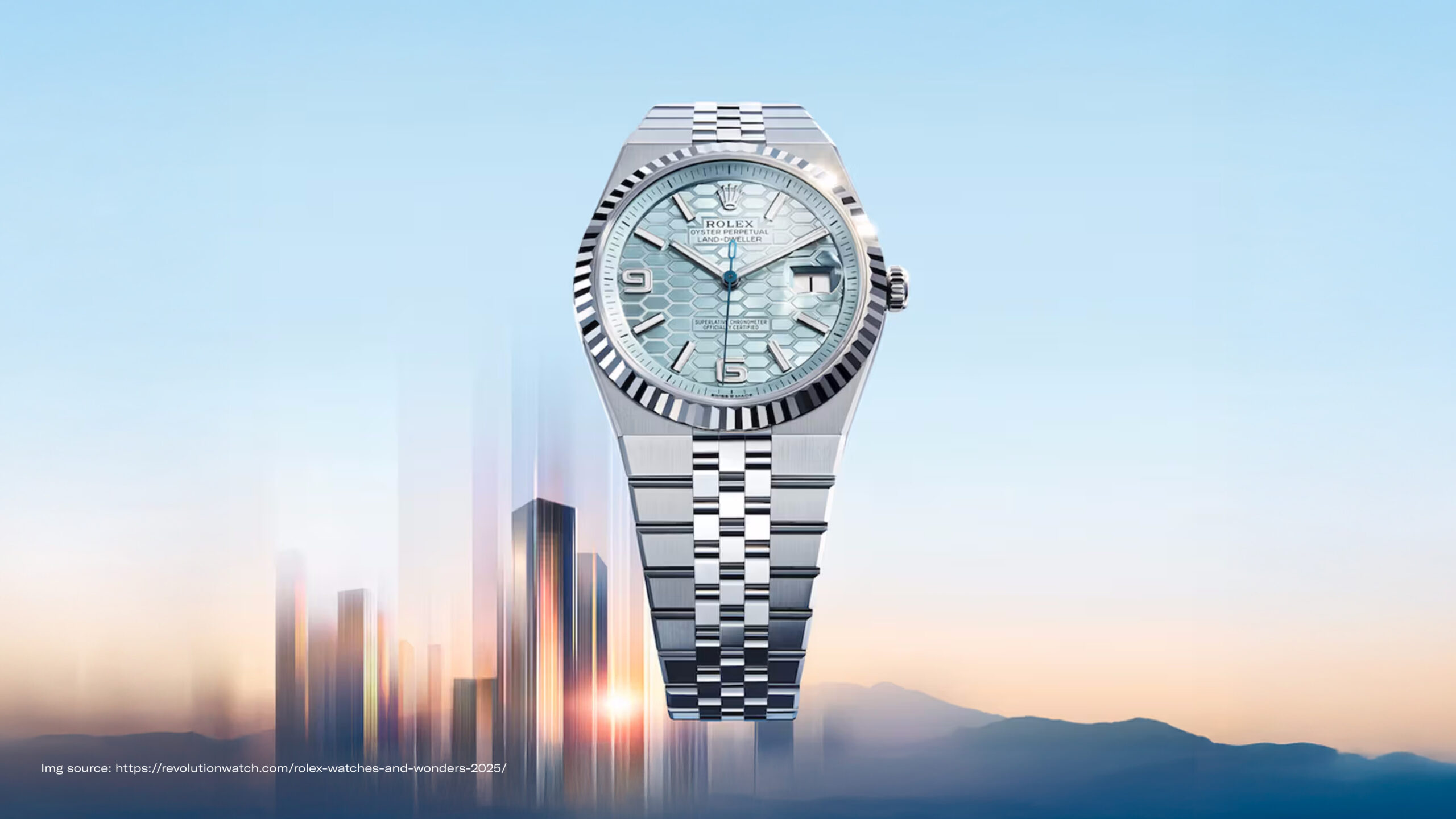 Thin and Sophisticated Innovation from Rolex Land-Dweller