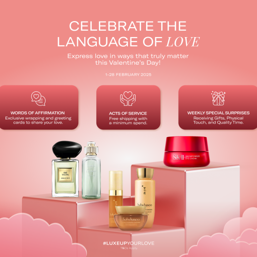 Luxehouze Beauty Valentine's Special Offers: 5 Love Languages